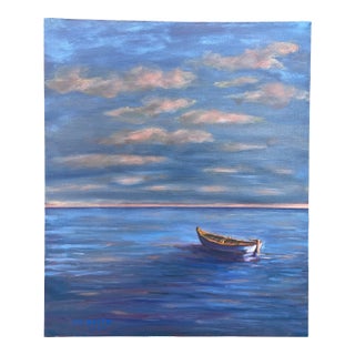 “Dusk” Oil on Canvas by Joao De Brito For Sale
