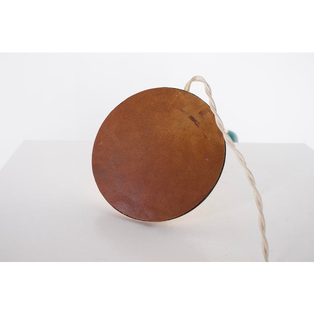 Gold Modernist Articulated Lamp with Double Ball Joint, 1950s For Sale - Image 8 of 9