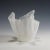 Italian Murano Zanfirico Lattimo Handkerchief Vase from Venini, 1950s For Sale - Image 3 of 9