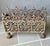 Late 19th-Century Victorian Gothic-Style Cast Iron Fleur-De-Lis Tracery Panel Jardinière on Lion Paw Feet For Sale - Image 4 of 18