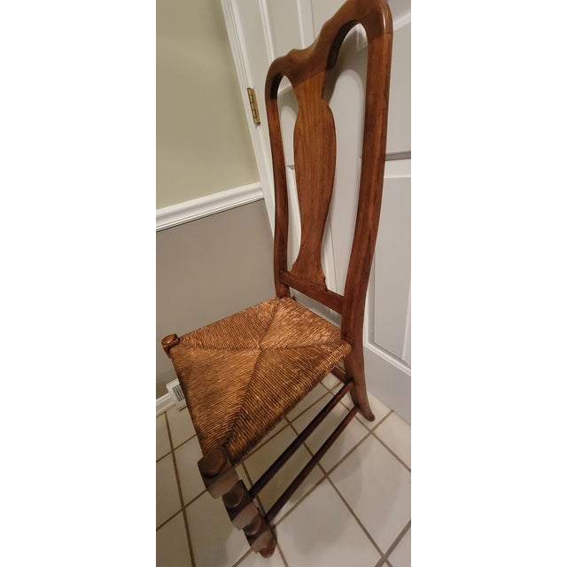 French Provincial Vintage French Provincial Style Dining Chairs - Set of Four For Sale - Image 3 of 18