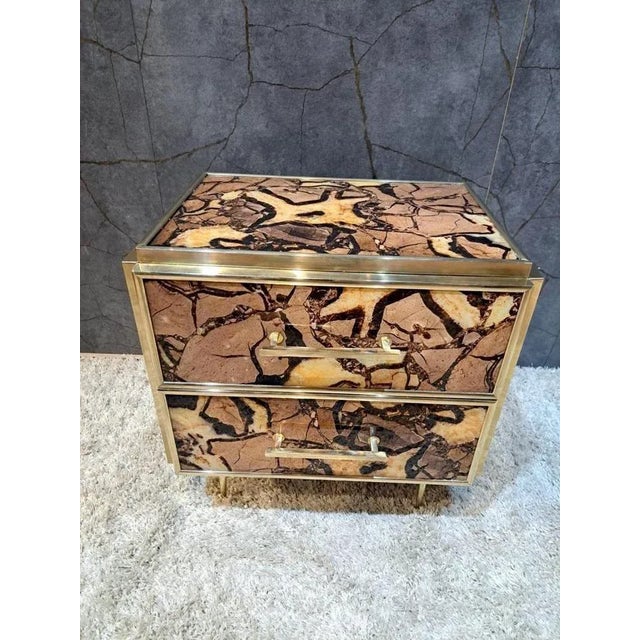 Mid-Century Night Stands or Side Tables, 1990s, Set of 2 For Sale - Image 11 of 12