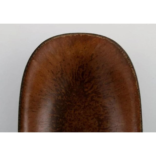 Gunnar Nylund Mid-20th Century Glazed Ceramic Bowl by Gunnar Nylund for Rörstrand For Sale - Image 4 of 7