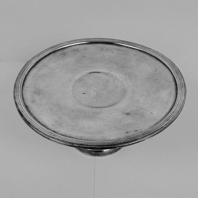 Vintage compote made by International Silver Co. for the now-defunct Hotel Statler in Los Angeles and dated to the...