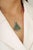 4.17 Carat Statement Emerald Pendant in 925 Silver With Sapphire Detailing For Sale - Image 10 of 12