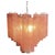 Industrial Pink Alabaster Murano Glass Tronchi Chandelier, 1980s For Sale - Image 3 of 18