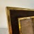 Metal A 1970s High Quality Mid-Century Modern Brass and Skin Italian Picture Frame For Sale - Image 7 of 11