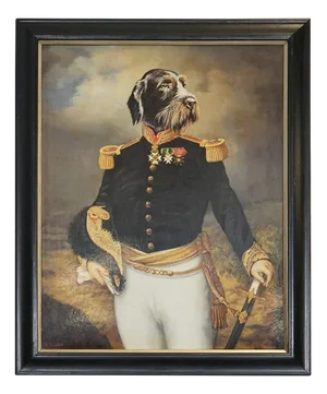Thierry Poncelet, Ceremonial Dress, Art Print, Framed