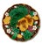 Set of 6 Antique Victorian Wedgwood Vine & Strawberry Majolica Plates With Wall Hanger Brackets Late 19th Century For Sale - Image 11 of 18