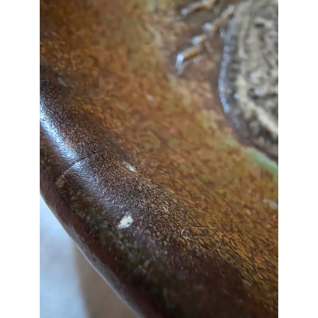 Art Pottery Ceramic Dish With a Tick on It For Sale - Image 18 of 18