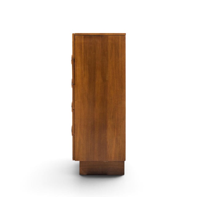 Mid 20th Century Adrian Pearsall for Craft Associates Mid Century Highboy Dresser For Sale - Image 5 of 5