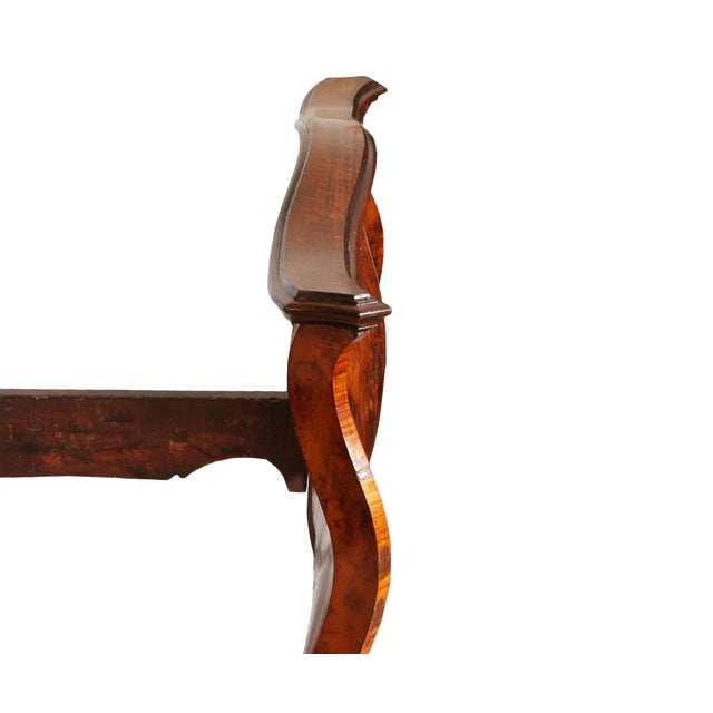 Baroque 18th Century Venetian Baroque Polychrome Inlaid Daybed For Sale - Image 3 of 5