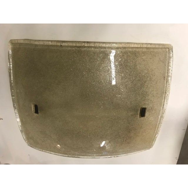 Gold Large Mid-Century Murano Glass Flush Mount For Sale - Image 8 of 8