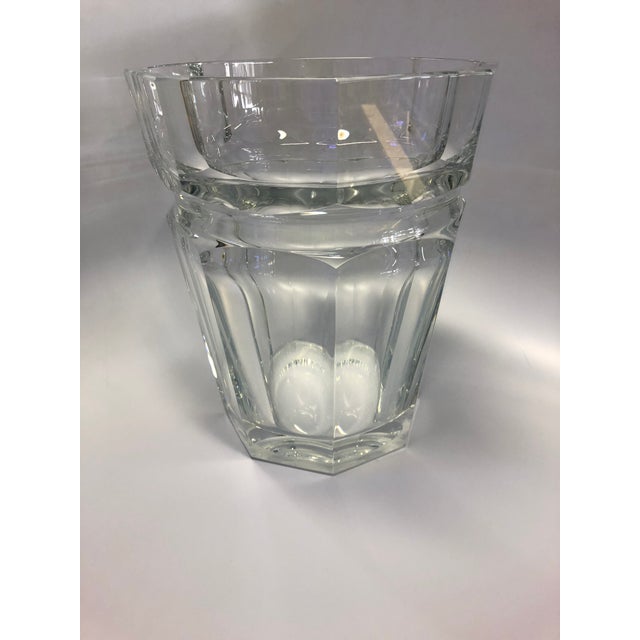 Beautiful Vintage Baccarat Crystals Ice Bucket