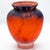 Acid Etched Enameled Marble Glass Vase from La Rochère, 1920s For Sale - Image 9 of 11