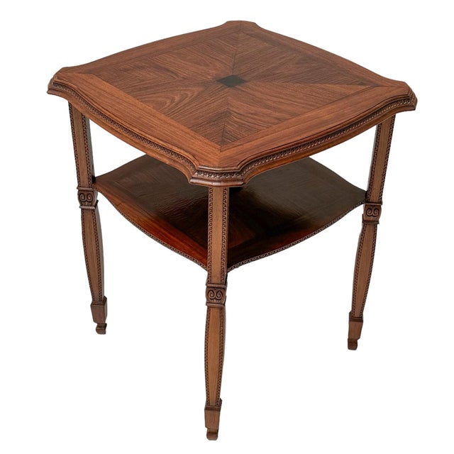 Arts & Crafts Art Nouveau Side Table by K.P.C. by Bazel, 1900s For Sale - Image 11 of 11