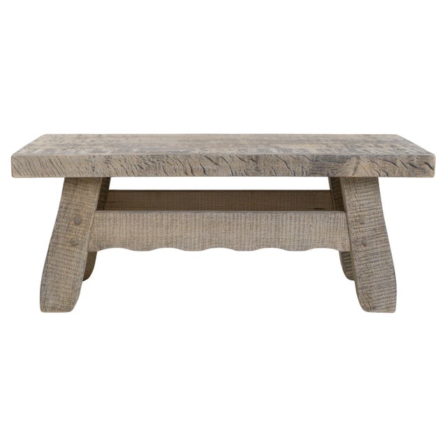 20th Century French Oak Coffee Table For Sale - Image 10 of 18