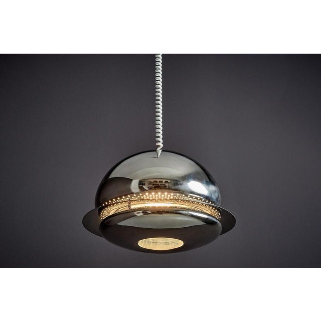Flos Nictea Pendant attributed to Afra & Tobia Scarpa for Flos, Italy, 1960s For Sale - Image 4 of 12