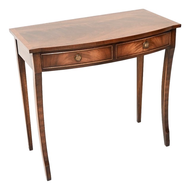 Regency Style Console Table or Desk, 1950s For Sale