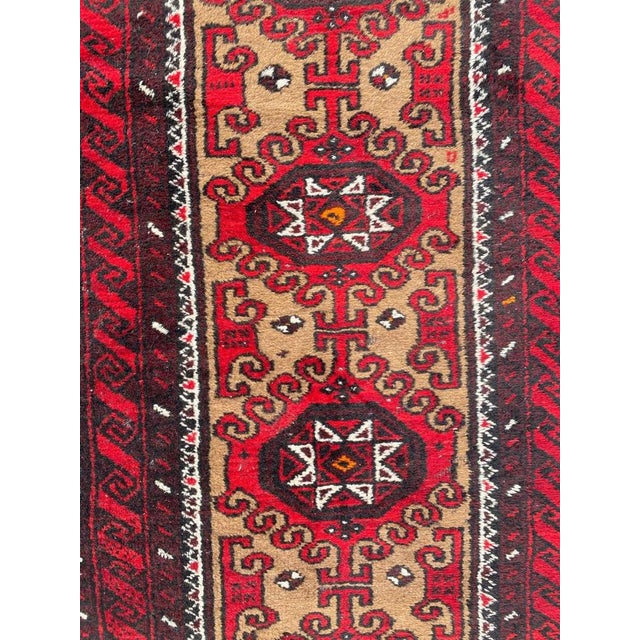 Vintage Baluch Rug, 1950s For Sale - Image 11 of 18