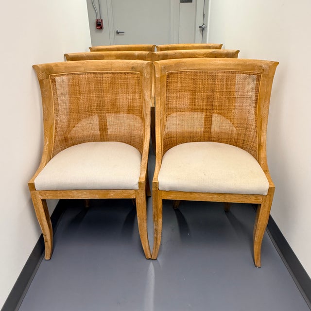 Bungalow 5 Set of 6 Villa & House Monaco Dining Chairs For Sale - Image 4 of 10