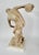 1950s Plaster Discobolus Table Sculpture Statue For Sale - Image 9 of 13