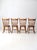 Farmhouse Vintage Spindle Back Dining Chairs Set of 4 For Sale - Image 3 of 18