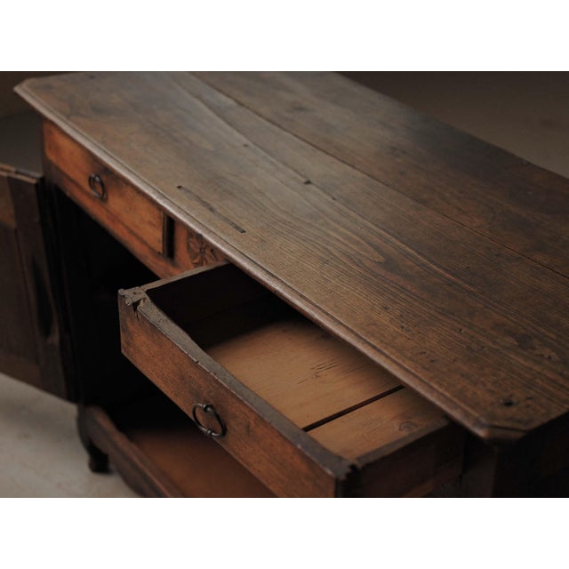 Antique French Provincial Oak Buffet, 1800s For Sale - Image 10 of 18