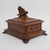 19th Century Black Forest Carved Wood Casket With Birds For Sale - Image 16 of 18
