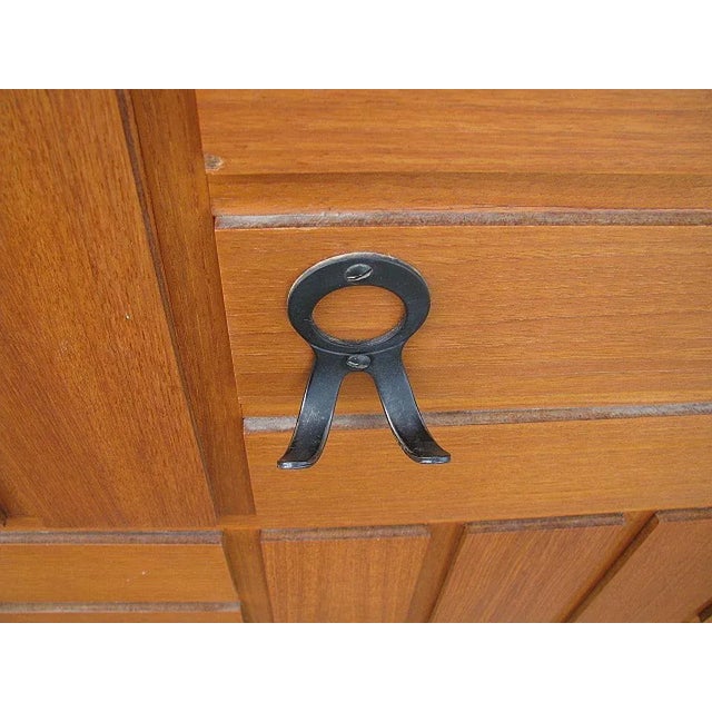 Wood Vintage Teak Wardrobe Rack, 1960s For Sale - Image 7 of 18