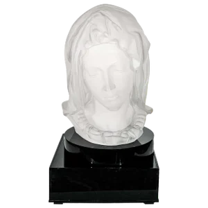 Madonna De La Pieta Acrylic Sculpture