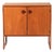 Teak Domino Cabinet by Arne Wahl Iversen, Sweden, 1960s For Sale