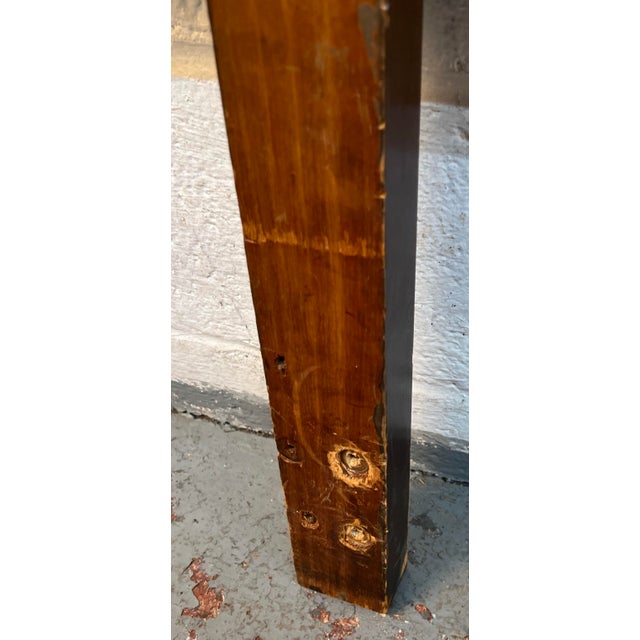Mid 20th Century Helen Hobey Walnut Square Panel Headboard Attributed to Baker Furniture For Sale - Image 9 of 10