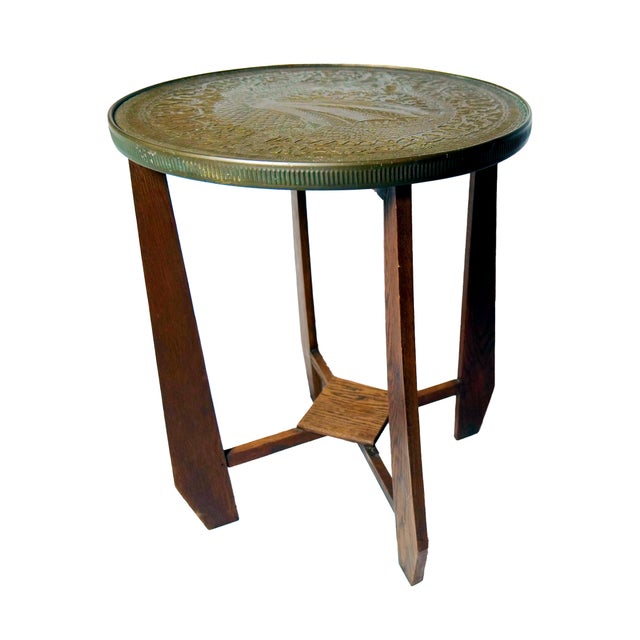 1930s Amsterdam School Filigree Side Table, 1930s For Sale - Image 5 of 5