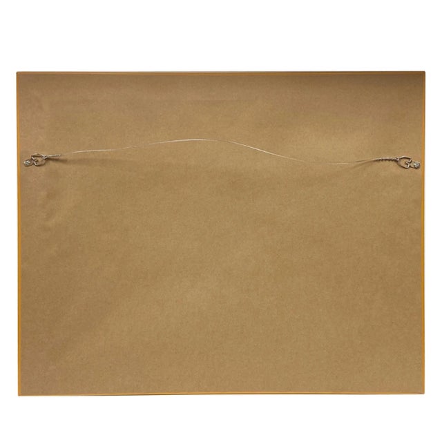 "On the Banks of the River" Contemporary Landscape Reproduction Print on Canvas, Framed 26x36 For Sale - Image 4 of 5