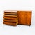 1950s Restored 1950s T. H. Robsjohn-Gibbings for Widdicomb Walnut Credenza For Sale - Image 5 of 15