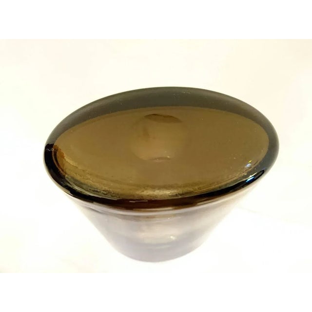 Mid-Century Modern Mid-Century Vase by Eva Englund for Pukeberg, Sweden For Sale - Image 3 of 8