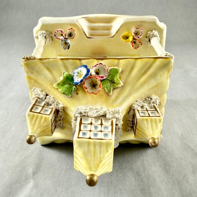 Staffordshire Three Chimney Cottage Pastille Burner For Sale - Image 9 of 13