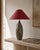 Contemporary Chulucanas Handcrafted Ceramic Table Lamp, Peru, Dated 2005, 2000s For Sale - Image 3 of 12