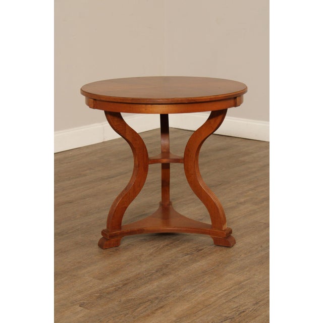 Ethan Allen 'Legacy' Collection Round Top Side Table For Sale - Image 10 of 18
