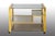 Brass and Crystal Trolley, 1970s For Sale - Image 4 of 4