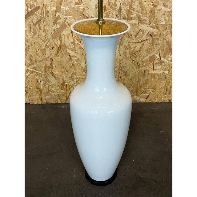 Space Age Porcelain & Brass Floor Lamp from KPM, 1970s For Sale - Image 4 of 18
