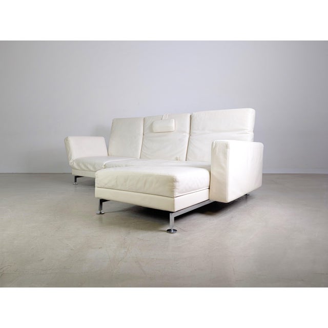 Moule Corner Sofa in Leather from Brühl For Sale - Image 5 of 15