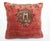 Vintage Hand Knotted Tribal Sitting Pillow Cushion -24'' X 24'' For Sale - Image 4 of 9