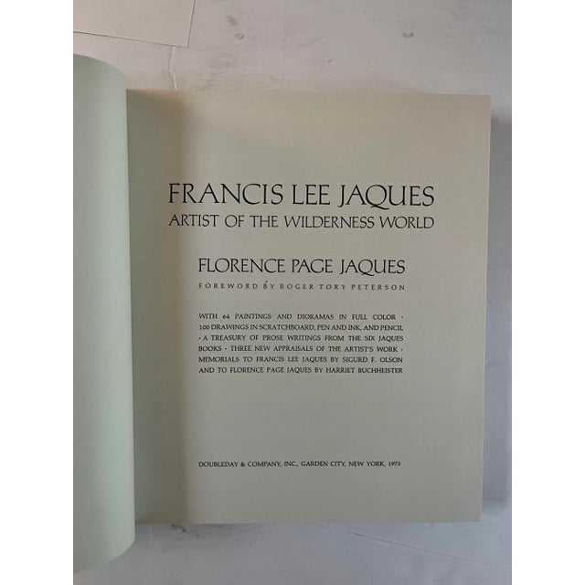 Francis Lee Jacques: Artist of the Wilderness World, 1973, 1st Edition, Slipcase For Sale - Image 4 of 9