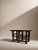 Antique Six-Legged Oak Console Table with Bobbin-Turned Legs and Stretchers attributed to Charles Dudouyt, 1940s For Sale - Image 6 of 11
