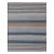 Striped Kilim Blue and Brown Hand Woven Wool by Keivan Woven Arts 9'3 X 12'0 For Sale