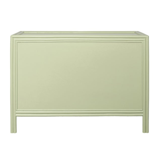 Light Green Bermuda Six-Drawer Dresser - Celery Green For Sale - Image 8 of 9