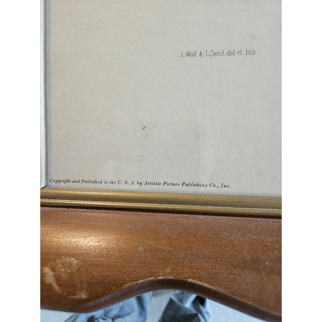 1940s Antique Print of “Birds of Paradise (Paradisea Sanguinea)”, a Monograph by Daniel Giraud Elliot, Framed For Sale - Image 4 of 11