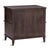 Wood Two-Drawer Walnut Finish Midcentury Style Nightstand For Sale - Image 7 of 9